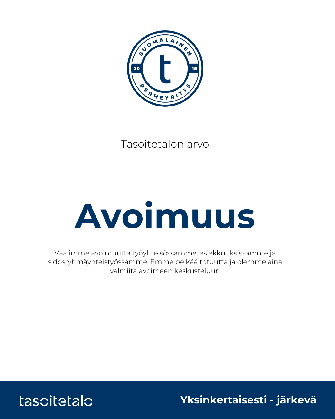 Meille T ihin Tasoitetalo